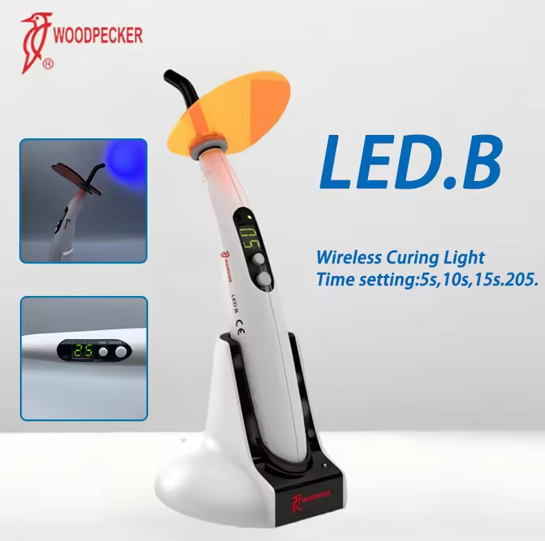 Dental Curing Light Woodpecker - đánh giá và giá Teeth Whitening Zoom
