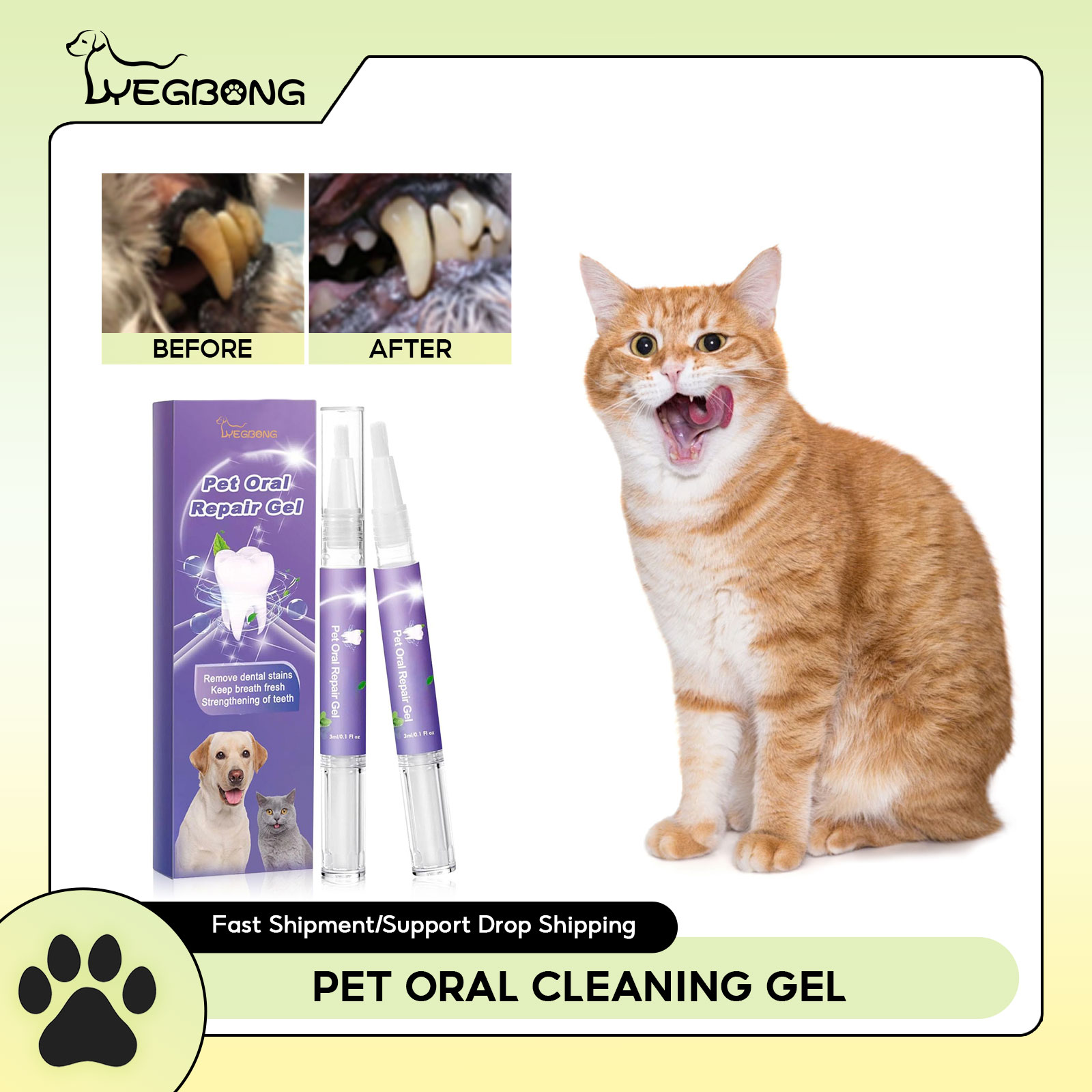 Pet Oral Repair Gel Puppy Tart - đánh giá và giá Teeth Whitening Groupon