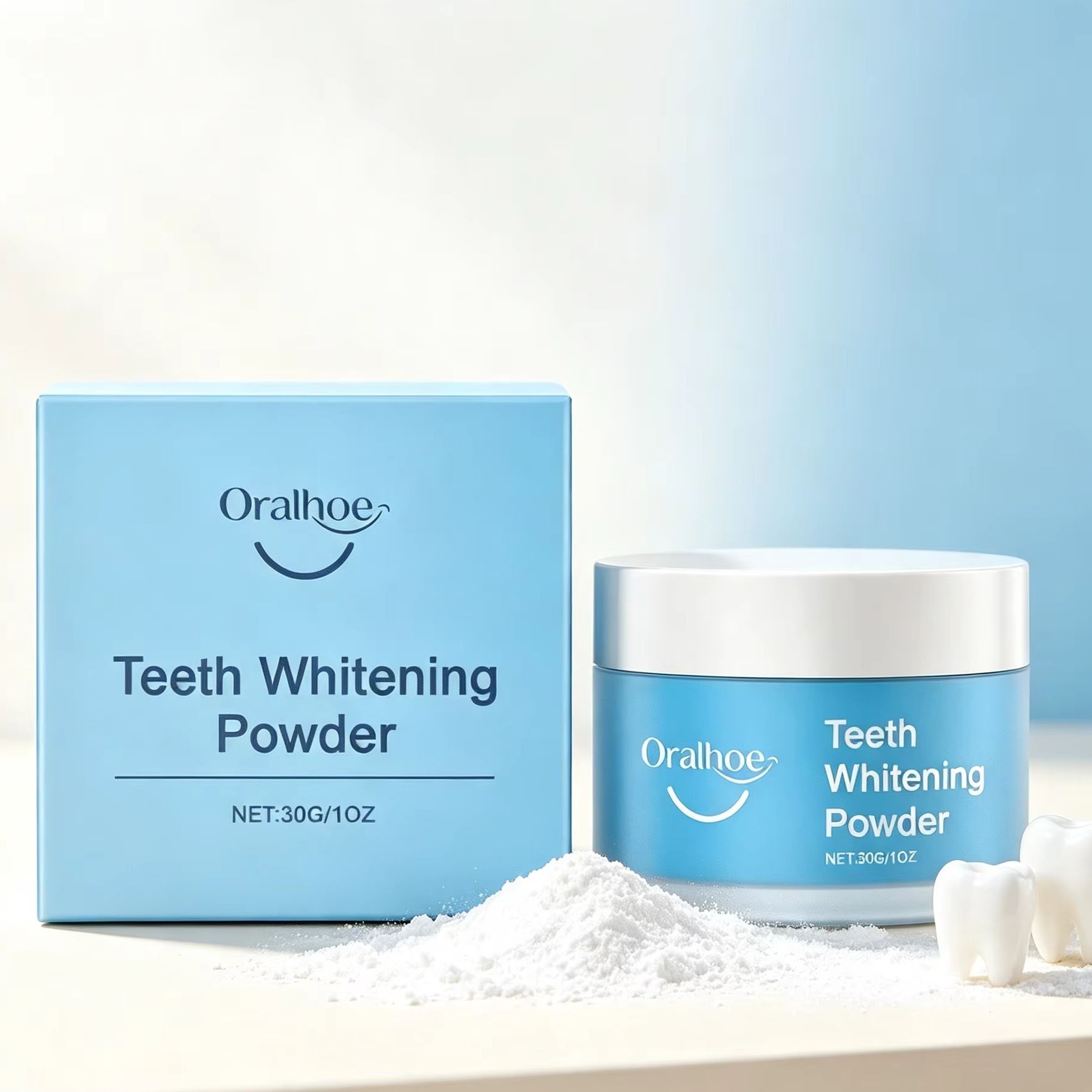 Oralhoe Tooth Powder for Brush - đánh giá và giá Teeth Whitening Groupon