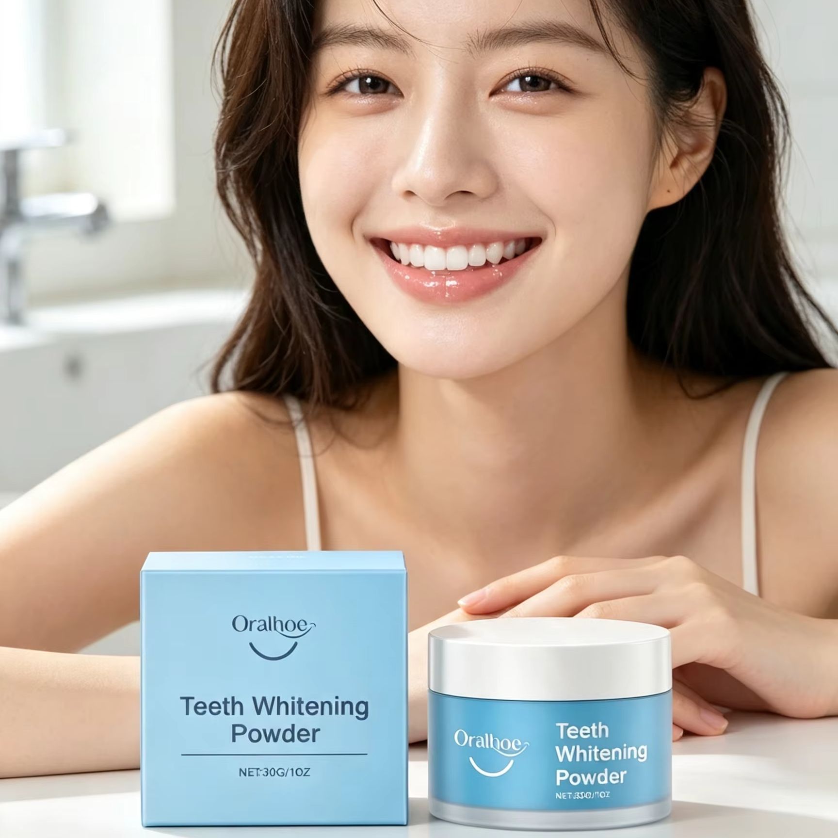 Oralhoe Tooth Powder for Brush - đánh giá và giá Teeth Whitening Groupon