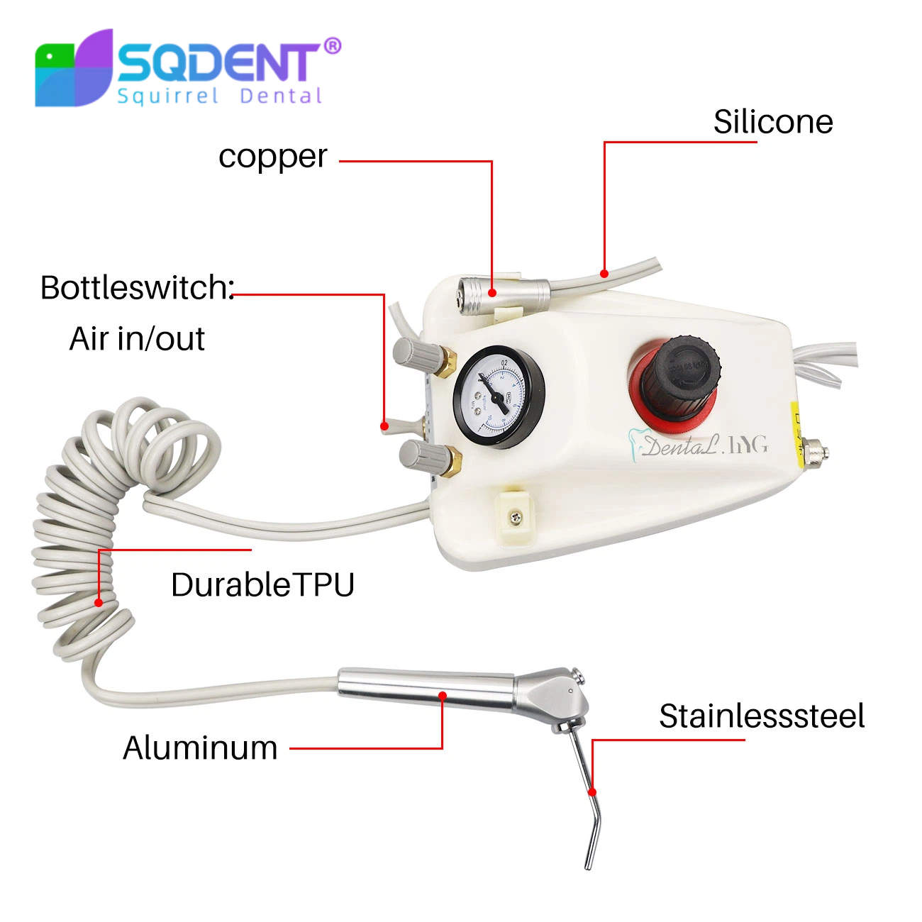 Portable Dental Turbine Unit W - đánh giá và giá Teeth Whitening That Works