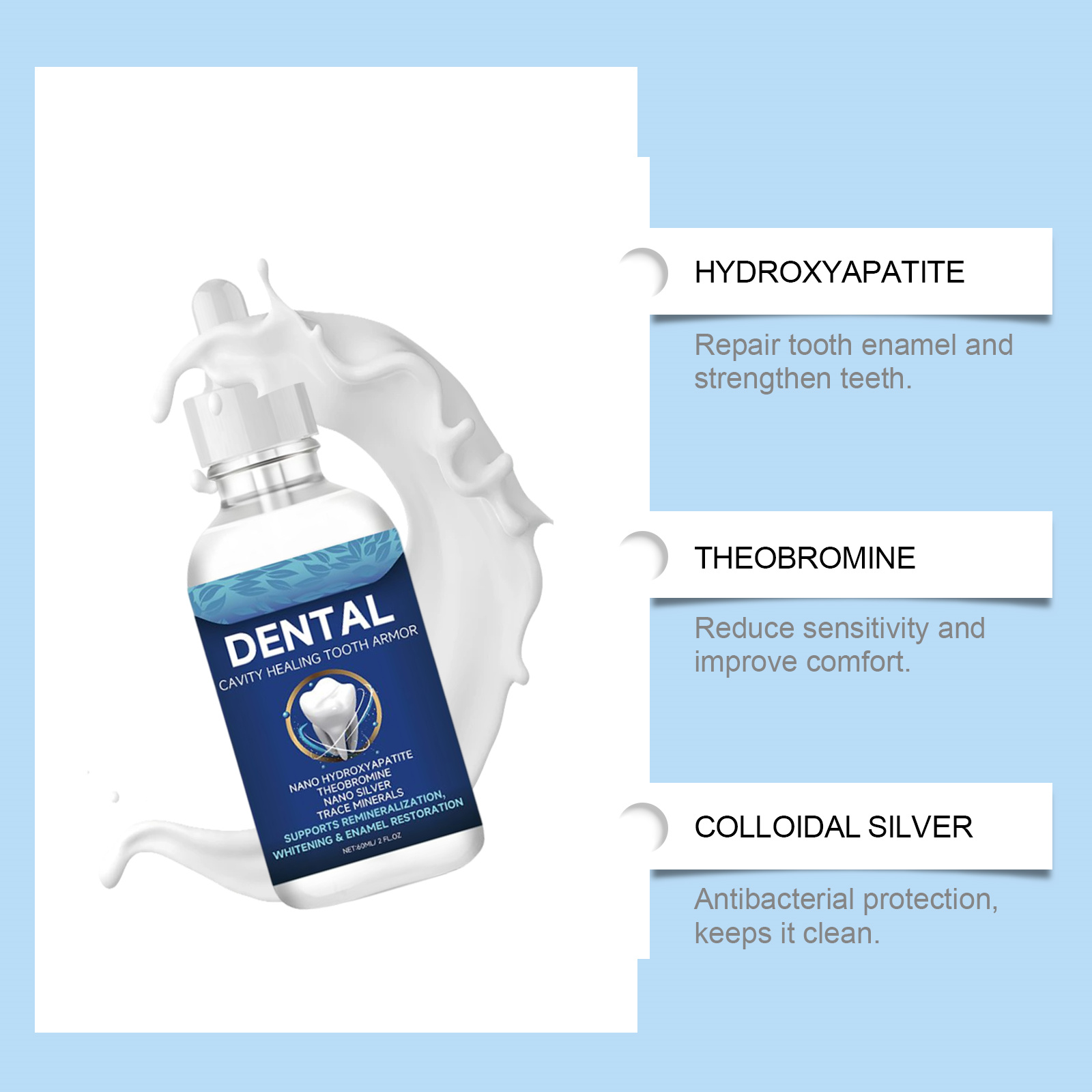 60ml Nano Hydroxyapatite Tooth - đánh giá và giá Teeth Whitening That Works