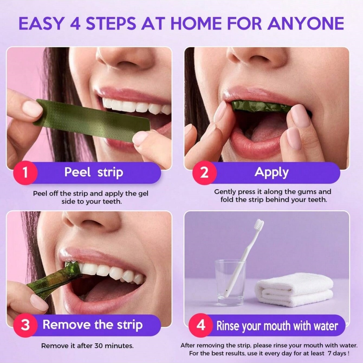 Deluxe Whitening Teeth Sticker - đánh giá và giá Teeth Whitening Groupon