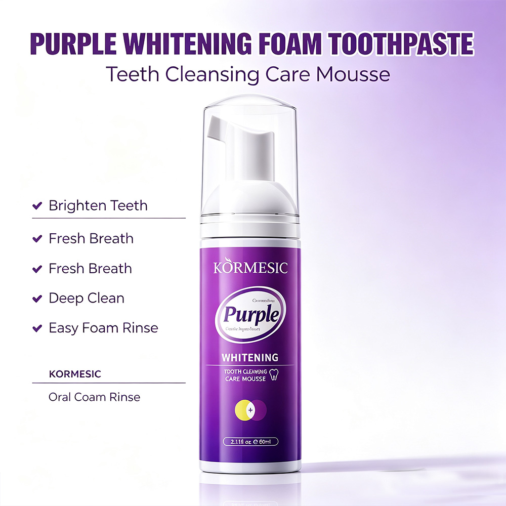 Purple Whitening Tooth Mousse  - đánh giá và giá Teeth Whitening Mousse