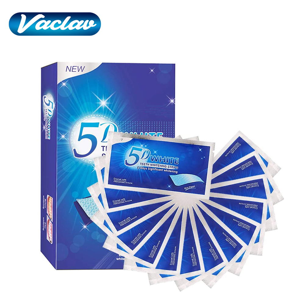 5D White Teeth Whitening Strip - đánh giá và giá Teeth Whitening Xylitol