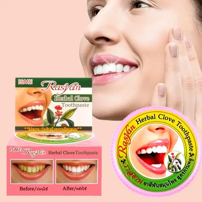 Thai Clove/coconut Tooth Powde - đánh giá và giá Teeth Whitening Groupon