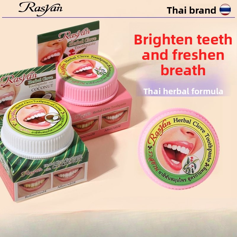 Thai Clove/coconut Tooth Powde - đánh giá và giá Teeth Whitening Groupon